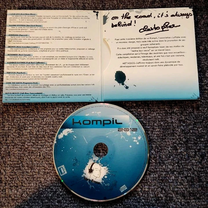 🎵 CD raro y dedicado: kompil 2012 – Met'Assos – ¡una joya vintage hecha en Francia! 🎸 – photo 4